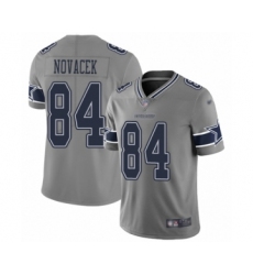 Youth Dallas Cowboys #84 Jay Novacek Limited Gray Inverted Legend Football Jersey