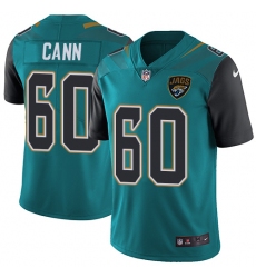 Youth Nike Jacksonville Jaguars #60 A. J. Cann Teal Green Team Color Vapor Untouchable Limited Player NFL Jersey