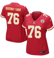Women's Nike Kansas City Chiefs #76 Laurent Duvernay-Tardif Game Red Team Color NFL Jersey